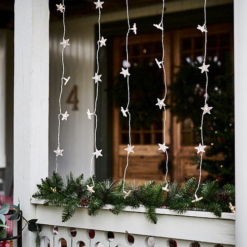 STRÅLA, LED string light curtain/48 lights. 4 of 4 open dialog