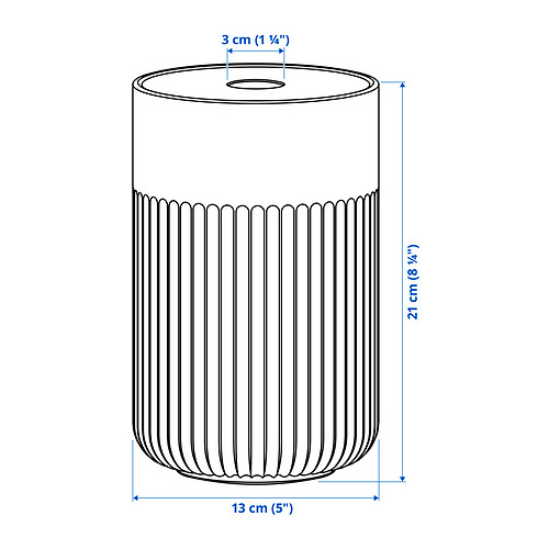 GRADVIS, vase with metal insert 5 of 5 open dialog
