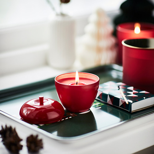 VINTERFINT, scented candle in metal cup. 3 of 5 open dialog