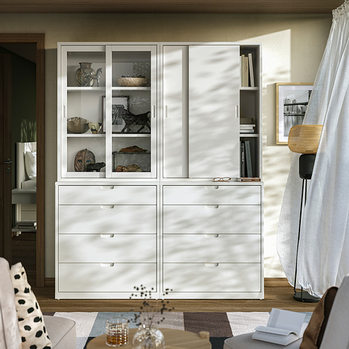 TONSTAD, storage combination with drawers. 3 of 5 open dialog