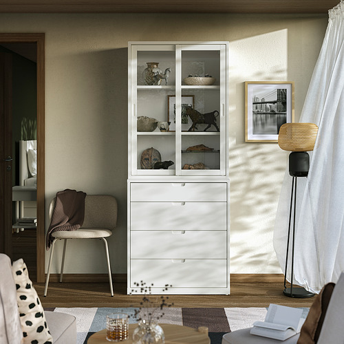 TONSTAD, storage combination with drawers 4 of 4 open dialog