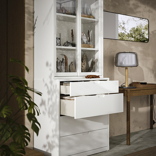 TONSTAD, storage combination with drawers 3 of 4 open dialog