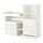 Select colour variation: white white/with bookcase