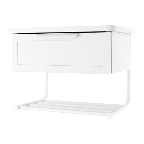 GRÅFJÄLLET, mesita de noche de pared. 1 de 5 open dialog