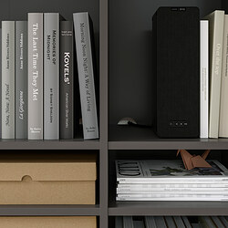 VIHALS shelving unit with 6 shelves