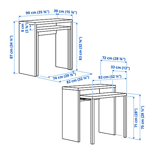 LÄNGDHOPP, pull-out desk. 3 of 8 open dialog