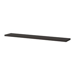 BERGSHULT, shelf, Brown-black