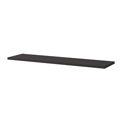 BERGSHULT, shelf, Brown-black