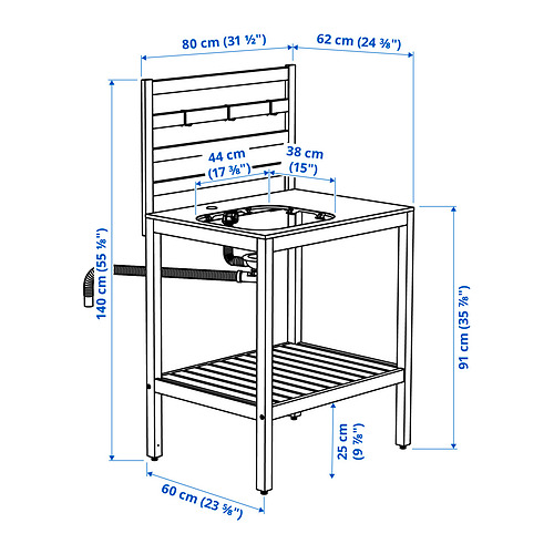 NÄMMARÖ, cocina+módulo fregadero, exterior. 5 de 5 open dialog
