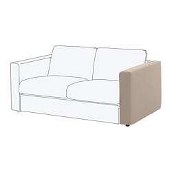 FINNALA, armrest, Tallmyra beige