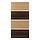 Select colour variation: Dark brown oak effect / oak effect