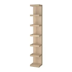 IKEA Puerto Rico - LACK wall shelf unit, white stained oak effect