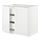 Select colour variation: white/Axstad matt white