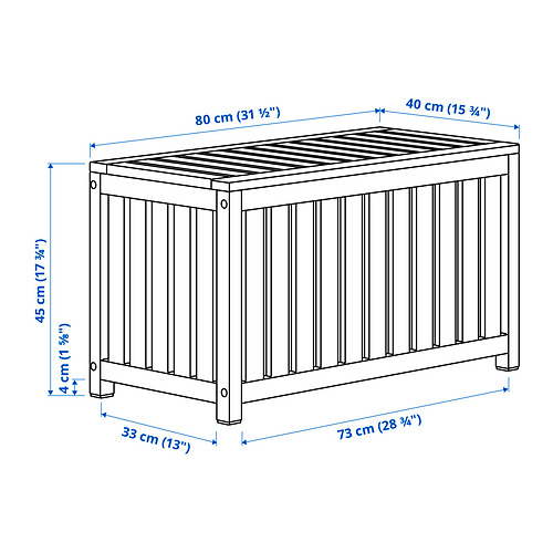 NÄMMARÖ, caja de almacenaje, interior/exterior. 7 de 7 open dialog