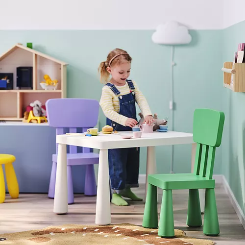 IKEA Puerto Rico - MAMMUT children's chair, indoor/outdoor/bright