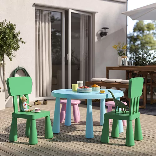 IKEA Puerto Rico - MAMMUT children's chair, indoor/outdoor/bright