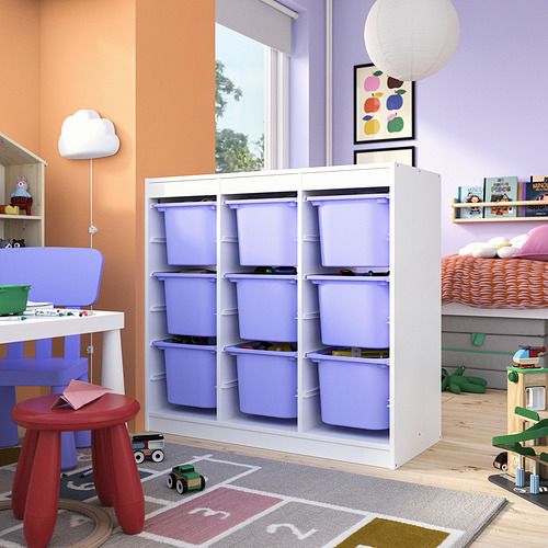 TROFAST, storage combination with boxes. 2 of 4 open dialog