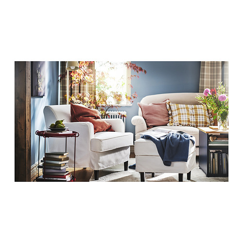 ROCKSJÖN, sillón con reposapiés. 5 de 7 open dialog