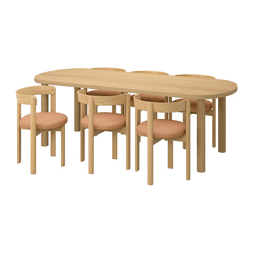 STOCKHOLM 2025, table and 6 chairs 1 of 12 open dialog