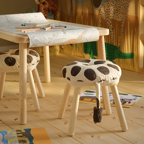 SANDLÖPARE, stool cover. 2 of 4 open dialog