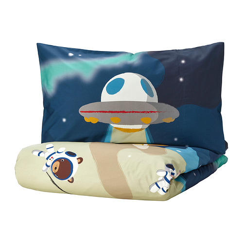 AFTONSPARV, duvet cover and pillowcase(s) 1 of 9 open dialog