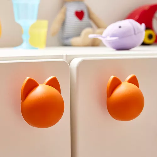 IKEA Puerto Rico - GREJSIMOJS knob, orange/cat