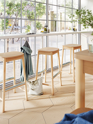 RÖNNINGE, bar stool 6 of 8 open dialog