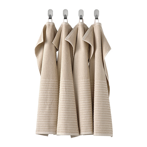 VÅGSJÖN, hand towels, set of 4. 1 of 4 open dialog