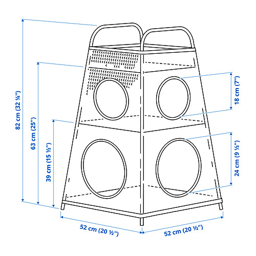 TIGERFINK, storage with compartments. 7 of 7 open dialog