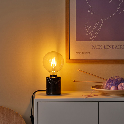 LUNNOM, bombilla LED E26 800 lúmenes. 2 de 3 open dialog