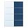 Current variation: aluminum mirror glass/double sided blue