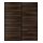 Select colour variation: black/double sided dark brown oak effect