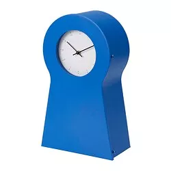 IKEA PS 1995 clock, blue, 19 