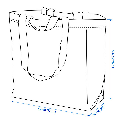 FRAKTA, shopping bag, medium. 9 of 9 open dialog