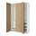 Select colour variation: white/oak effect