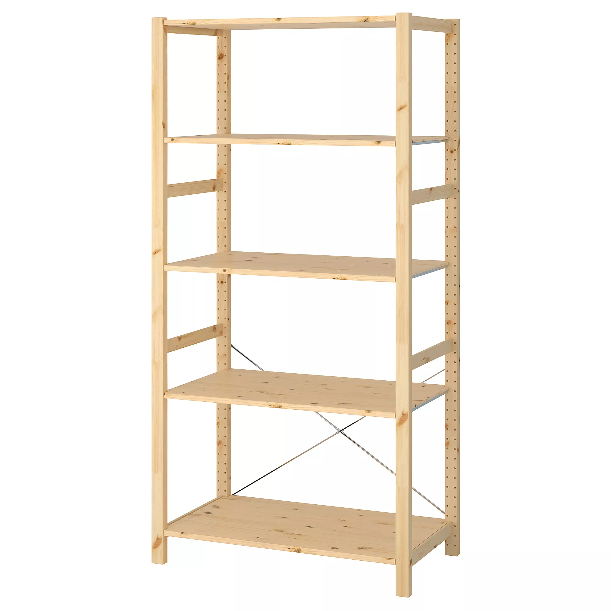 IKEA Mayagüez IVAR shelf unit, pine, indoor, 35 