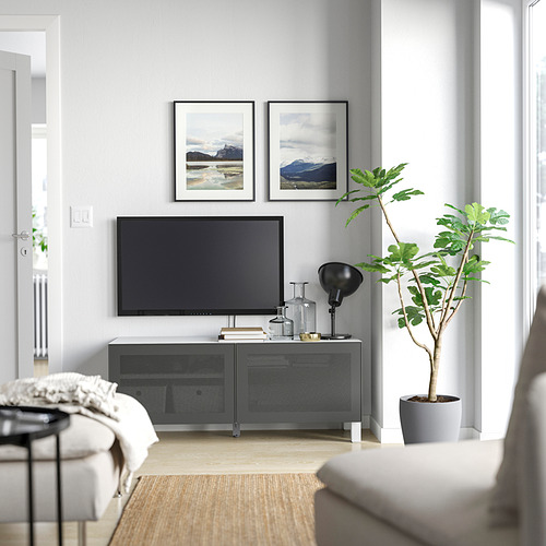 BESTÅ, TV bench with drawers 6 of 8 open dialog