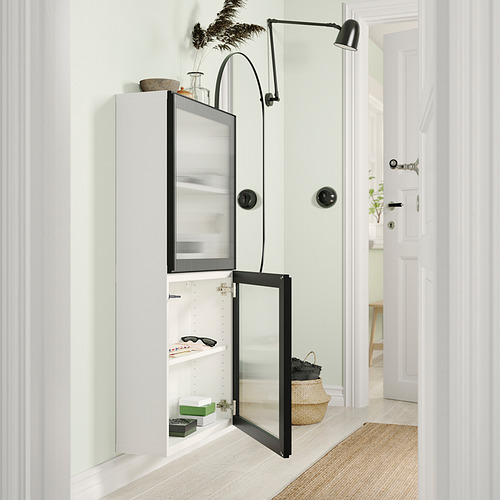 BESTÅ, estantería pared con puertas FÄLLSVIK 5 de 5 open dialog