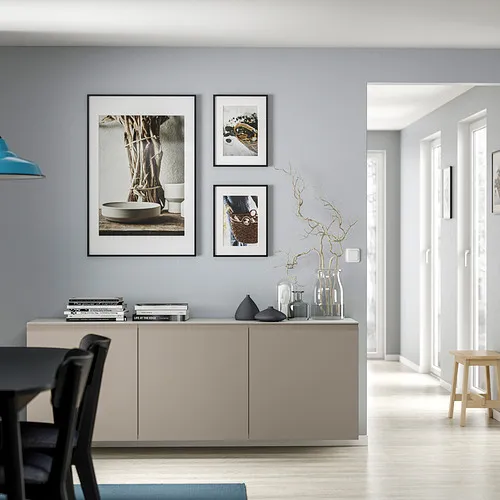 IKEA Puerto Rico BESTÅ wall-mounted sideboard with doors