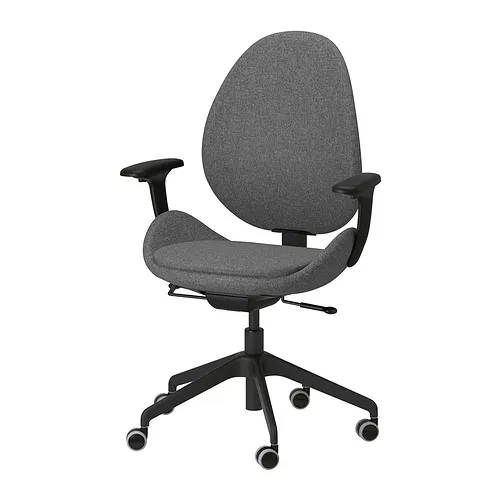 IKEA Puerto Rico - HATTEFJÄLL office chair with armrests, Gunnared