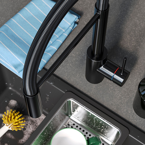 SALLSJÖN, grifo extensible+rociador. 3 de 6 open dialog