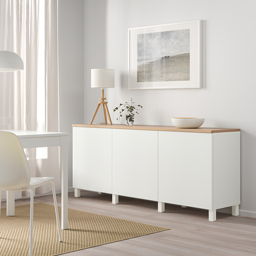 BESTÅ, sideboard with doors 2 of 6 open dialog