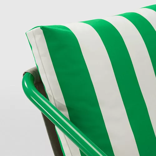 IKEA Puerto Rico - ÖNNESTAD armchair, Radbyn white/green