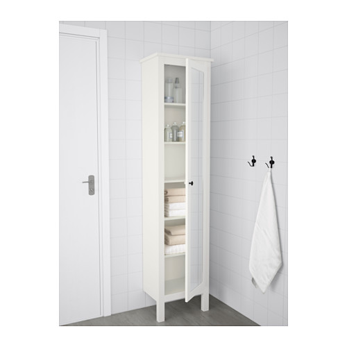 HEMNES, high cabinet with mirror door 2 of 6 open dialog
