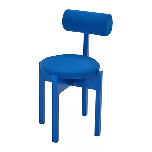 IKEA PS 2026 chair, bright blue/Knäbäck bright blue