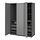 Select colour variation: dark gray/gray, 59x23 5/8x79 1/4 "