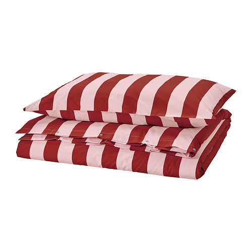 SLÅNHÖSTMAL, duvet cover and pillowcase(s). 1 of 2 open dialog