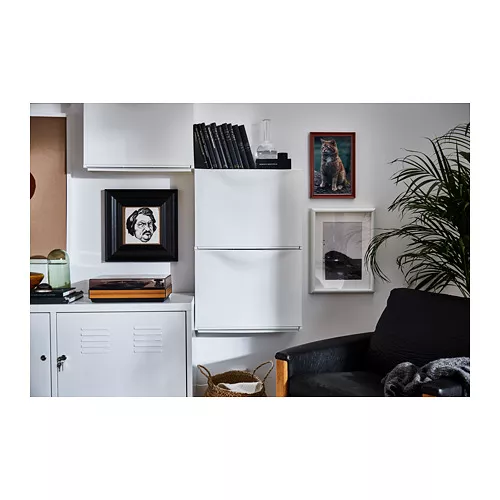 IKEA Puerto Rico - TRONES shoe/storage cabinet, white, 20 1/2 