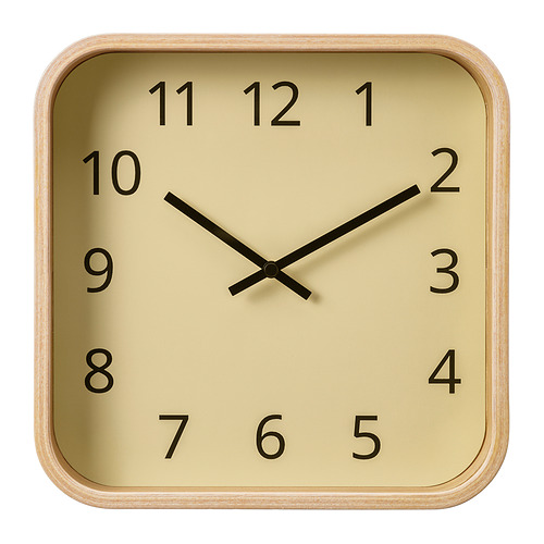 SKOGSSVALA, wall clock. 1 of 4 open dialog