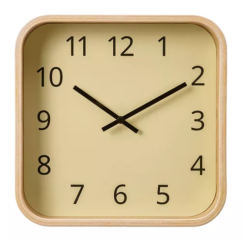 IKEA Puerto Rico - SKOGSSVALA wall clock, oak veneer